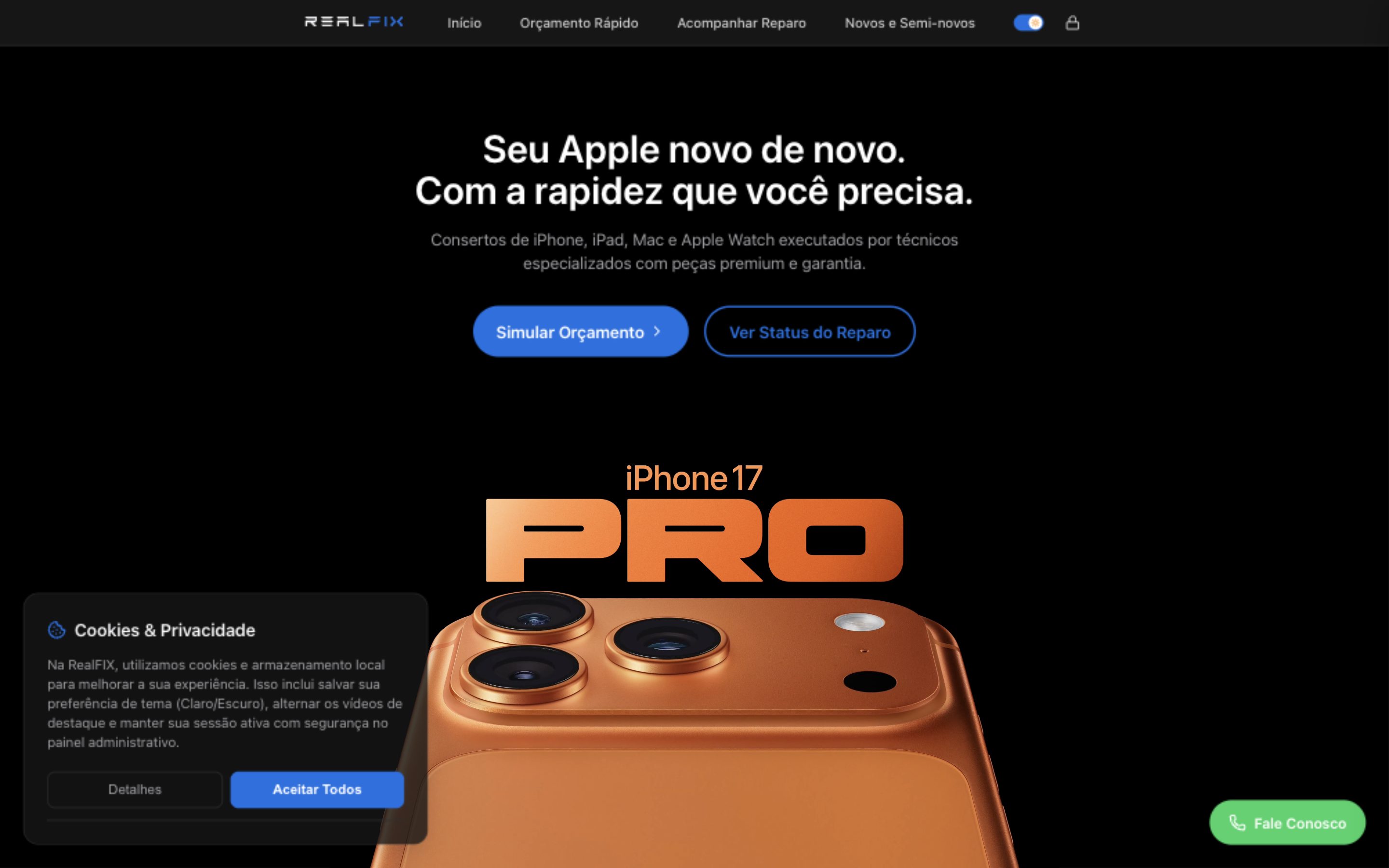 RealFix · Assistência técnica